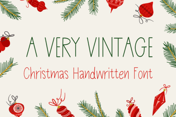 A Very Vintage Font for Editorial Design