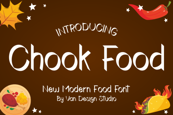 Chook Food Font Review: Design, Pairing & License