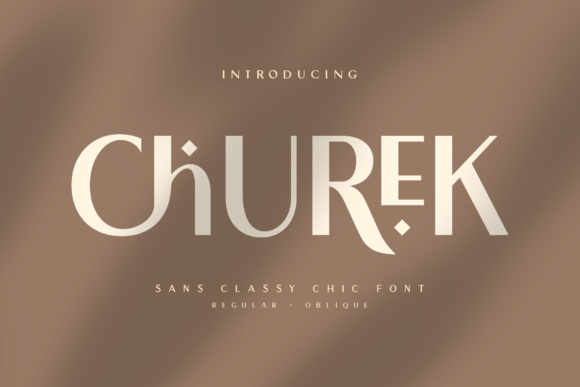 Churek: Elegant Serif Typography for Modern Branding