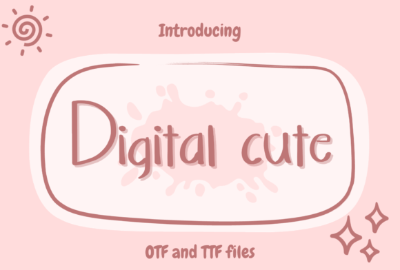 Digital Cute: The Perfect Script Handwritten Font for Small Business Branding