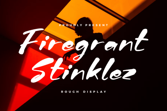Firegrant Stinklez: A Script Handwritten Font for Creative Product Design