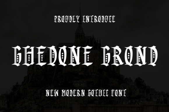 Ghedone Grond Typeface for Bold Digital Branding
