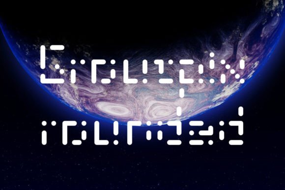 Groutpix Rounded Typeface: Elevating Editorial Design with Futuristic Elegance