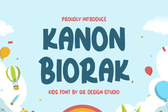 Kanon Biorak: The Handwritten Font for Authentic Brand Identity