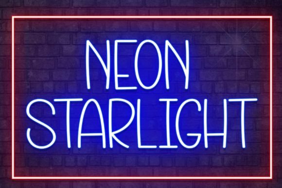 Neon Starlight: The Sweet Handwritten Font for Memorable Branding