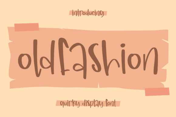 Oldfashion Display Font for Boutique Branding