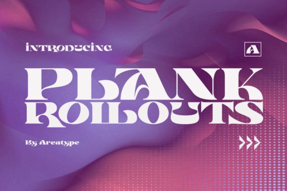 Plank Rollouts: A Bold Serif Font for Handmade Branding