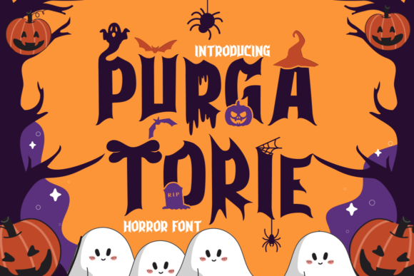 Purgatorie: The Quirky Halloween Font for Spooky Season Crafts