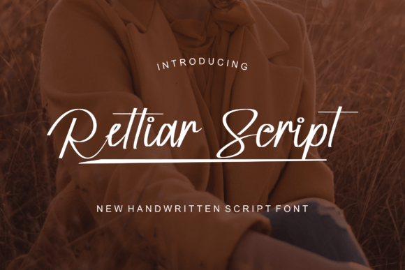 Rettiar Script Font for Elegant Branding and Handmade Products