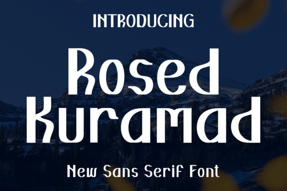 Rosed Kuramad: Bold Sans Serif Fonts for High-Impact Campaigns