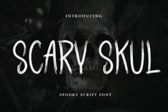 Scary Skul: A Sweet Handwritten Display Font for Digital Branding