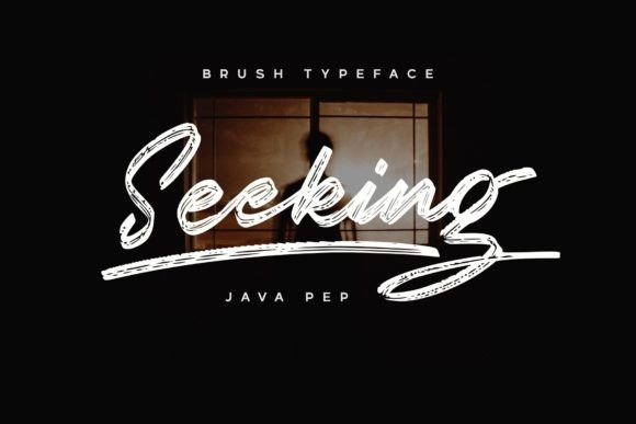 Seeking Brush Font for Modern Digital Branding