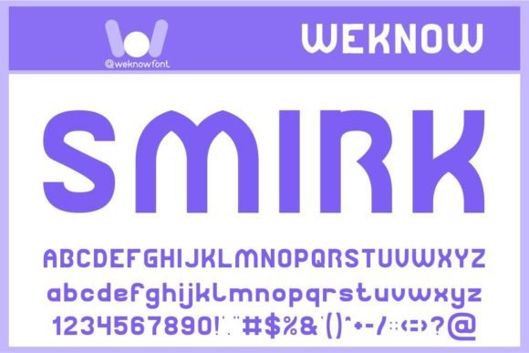 Smirk: The Basic Sans Serif Display Font for Bold Brand Identity