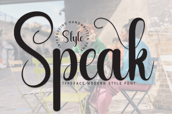 Speak: The Sweet Handwritten Font for Wedding Invitations and Creative Branding