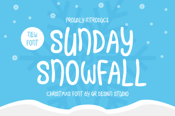 Sunday Snowfall Font Review: A Sweet Script Handwritten Typeface for Branding