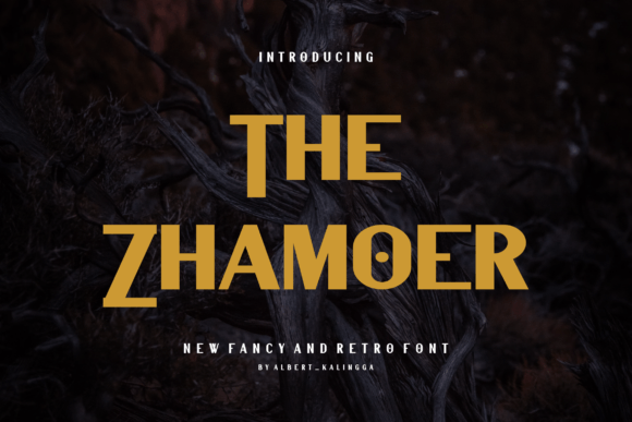 Thezhamoer: A Bold Serif for Modern Branding