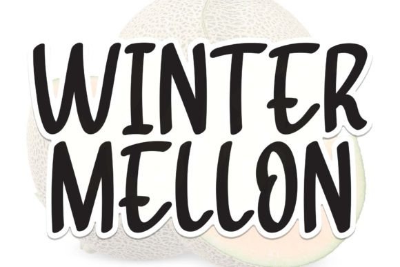 Winter Melon Handwritten Font for Social Media and Brand Design